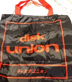 disk union エコバッグ レコード 入れ トートバッグ 非売品 ポーチ