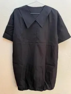 オーバーサイズ ブラック 半袖シャツ