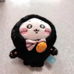 値下げしました！ちいかわ 黒猫の マスコット（ハチワレ）