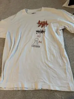限定 ユニクロ グラフィックプリント ホワイト Tシャツ