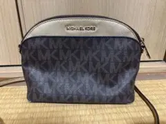 マイケルコース MICHAEL KORS ロゴショルダーバッグ