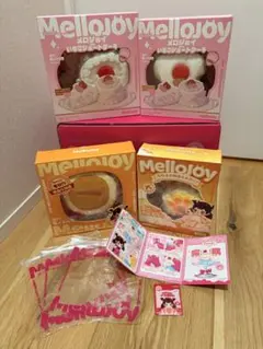 Mellojoy スクイーズ まとめ売り 8点セット ドーナツトーストワッフル