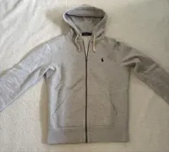 Polo Ralph Lauren フルジップパーカー　グレーXS