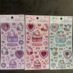 キラキラジュエルシール　サンリオ　キティちゃん　ウサハナ