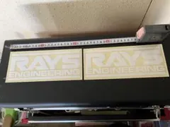 当時物　RAYS ENGINEERING ステッカー 2枚セット