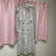 SNIDEL 薄ピンク ロング　ウールコート