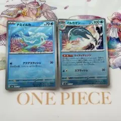 【2枚セット】ナミイルカ、イルカマン、進化ライン、モンスターボールミラー、テラ