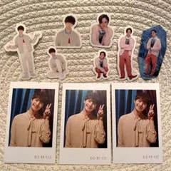 玉森裕太 キスマイ 想花 特典 チェキ風カード トレカ ポートレートシール