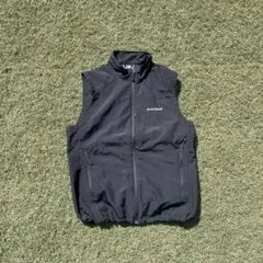 montbell ブラック ナイロンベスト M
