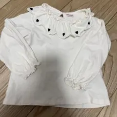 ZARA kidsフリル付き長袖シャツ