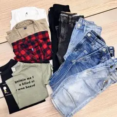 【 男の子 セット売り 】 110~120cm / 130cmのみ1点