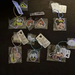 ミッキー＆フレンズ レトロイニシャルヘアアクセサリー6種