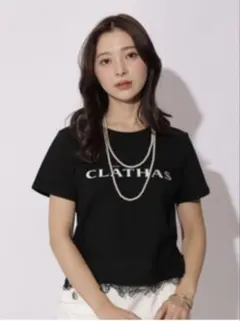 新品未使用タグ付アプワイザーリッシェ クレイサス コラボ 刺繍ロゴTシャツのサムネイル