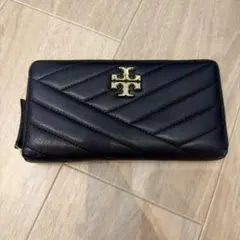 Tory Burch ブラック キルティング 長財布