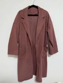 未使用❗️Mサイズ ピンク トレンチコート