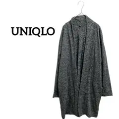 ユニクロ/UNIQLO カーディガン ロング ニット ドロップショルダー M