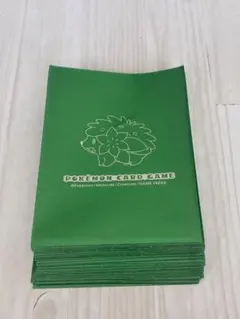 ポケモンカードゲーム カードスリーブ 緑　使用済40枚