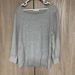 組曲 トップス 袖シースルー