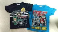 キッズ ワンピース Tシャツ ２枚セット 100センチ