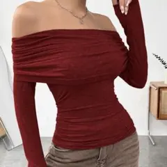 オフショル トップス