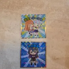 学園アイドルマスターマンチョコ　学マス　シール　2枚セット