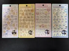 『正規品』ボンボンドロップシール ちいかわ ハチワレ うさぎ 4種セット