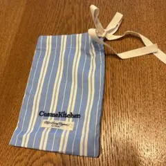 CosmeKitchen コスメキッチン 巾着袋 ストライプ　S ラッピングのサムネイル