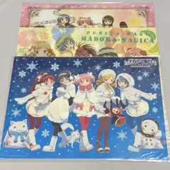 まどマギ クリアポスター ローソン限定 コミケ さっぽろ雪まつり 叛逆の物語