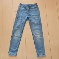 UNIQLO 120サイズ ライトブルー デニムパンツ