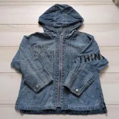 branshes フード付きデニムジャケット