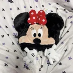 ミニー パルパルーザ　カチューシャ　ディズニー　リボン　スパンコール