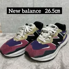 New balance 57/40 スニーカー ピンク×パープル 26.5㎝