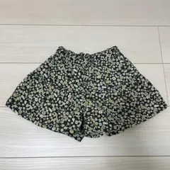 ティアードキュロット　花柄　110センチ