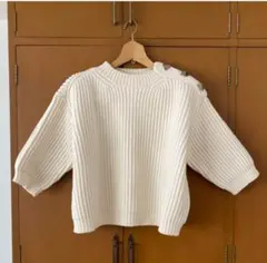 SOFIE D'HOORE ソフィードール バイカラーカシミヤニット セーター SOFIE D'HOORE ソフィードール バイカラーカシミヤニット