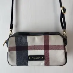 【美品】BLUE LABEL チェック柄ショルダーバッグ