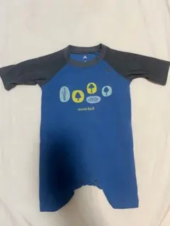 mont-bellロンパース サイズ70 青/グレーのサムネイル