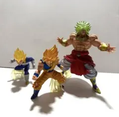 ドラゴンボール フィギュア 3点セット ブロリー 悟空 ベジータのサムネイル