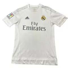adidas レアル・マドリード　ゲームシャツ　サッカー　古着　8La