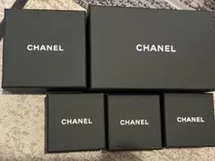 【正規店購入】CHANEL 空箱　アクセサリー　5個セット