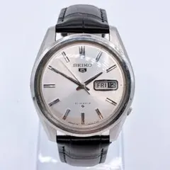 極美品 稼働品 希少 SEIKO 自動巻 デイト 23石 緑 青 レアカラー 