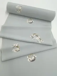 工芸キモノ野口　刺繍名古屋帯　新品　反物　未仕立て 工芸キモノ野口 刺繍名古屋帯 新品 反物 未仕立て - メルカリ