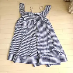 MSGM　マルチストライプワンピースのサムネイル