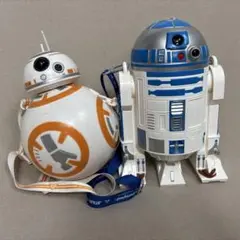 R2-D2 BB-8 ポップコーンケース ミニスナックケース。左からBB-8、R2-D2。 - 東京