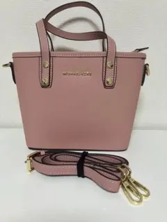MICHAEL KORS ピンク ハンドバッグ