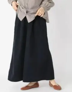 コーデュロイ ガウチョパンツ