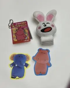 たべっ子どうぶつ ミラー マスコット ステッカーセット