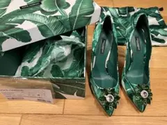 限定値下げ新品未使用DOLCE&GABBANA 105mmパンプス37.5サイズのサムネイル