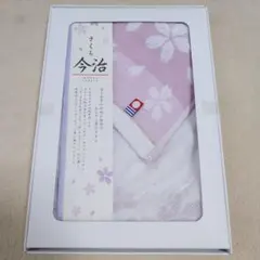 新品　今治フェイスタオル　桜柄　5箱セット