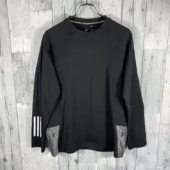 adidas ゴルフレディースMサイズブラック 長袖シャツ