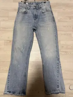 ZARA フレアデニム USA 31 ライトブルー